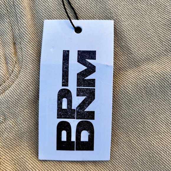 NWT Princess Polly Straight Leg Jeans Sz.4 Beige Raw Cut Hem - Picture 2 of 11